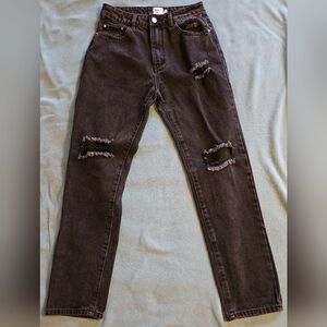 Size 4 Princess Polly Distressed Jeans
